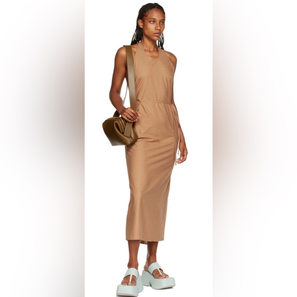 Baserange Silk backless dress